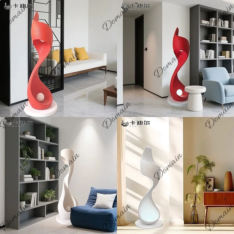 Wabi-sabi wind, next to the sofa in the living room, in a high-end atmosphere, antique art ornaments, bedroom decoration