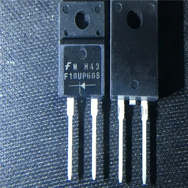10pcs F10UP60S 10U60 10A 600V FSC TO220-2 New imported original, can be shot directly, sample