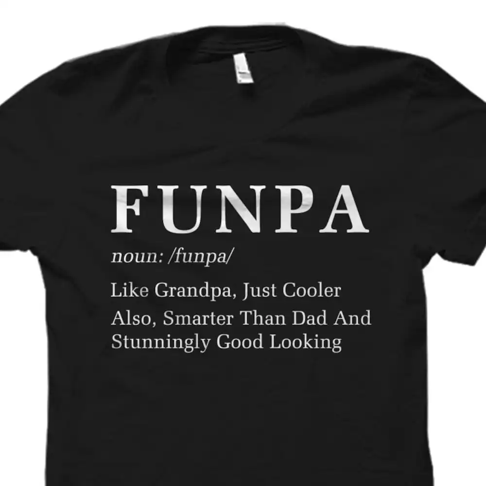 Grandpa Father Day Funny T Shirt For Funpa New Grandfather Os940