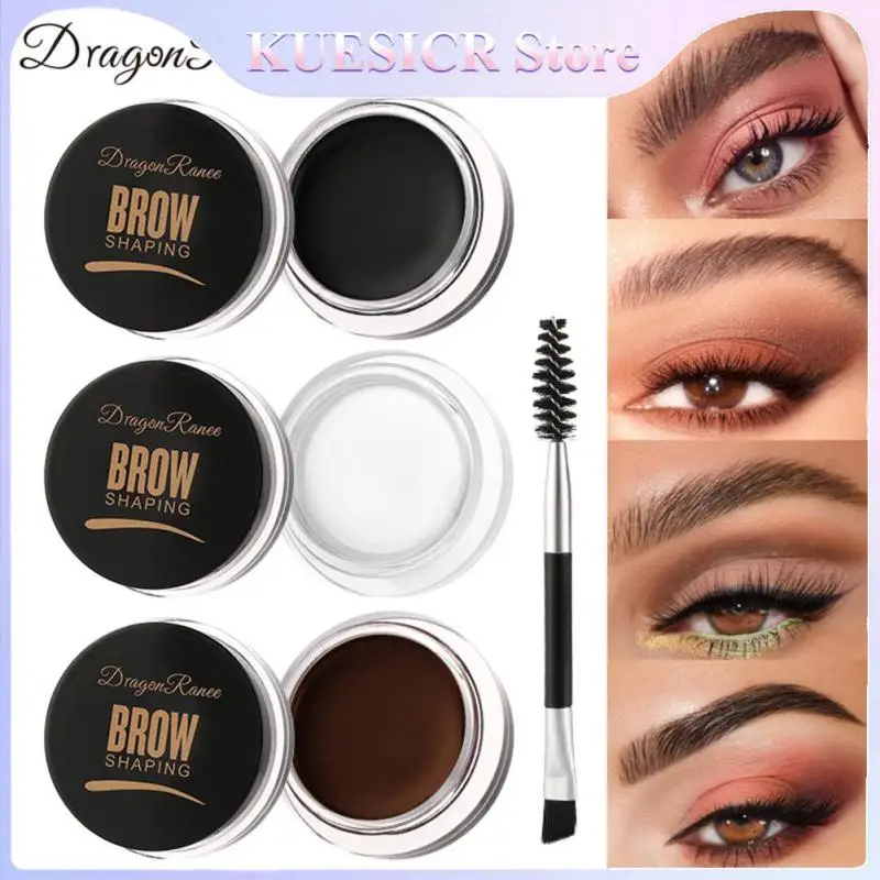 Wild Brow Eyebrow Cream Long Lasting Non Smudge Styling Eyebrow Pencil Gel Styling Balm Solid Gel Soap Wax White Eyebrow Balm