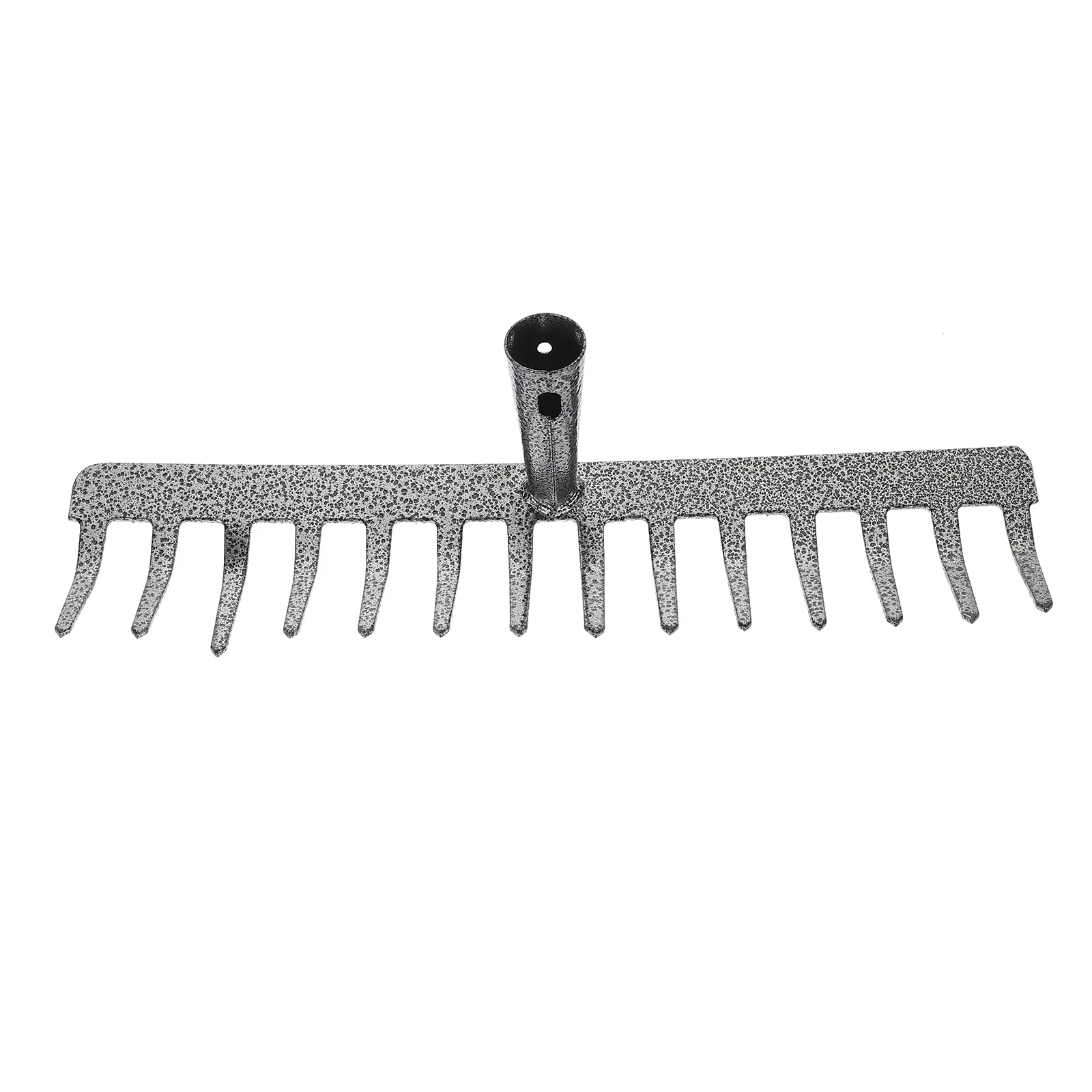 

14-Teeth Steel Rake Head for Garden Cleaning Tools - Heavy Duty Metal Rake for Yard, Lawn, Farming, DIY Gardening Equipment