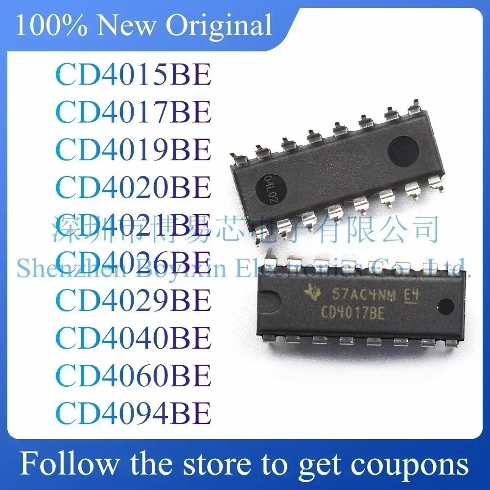 

CD4015BE CD4017BE CD4019BE CD4020BE CD4021BE CD4026BE CD4029BE CD4040BE CD4060BE CD4094BE Standard version