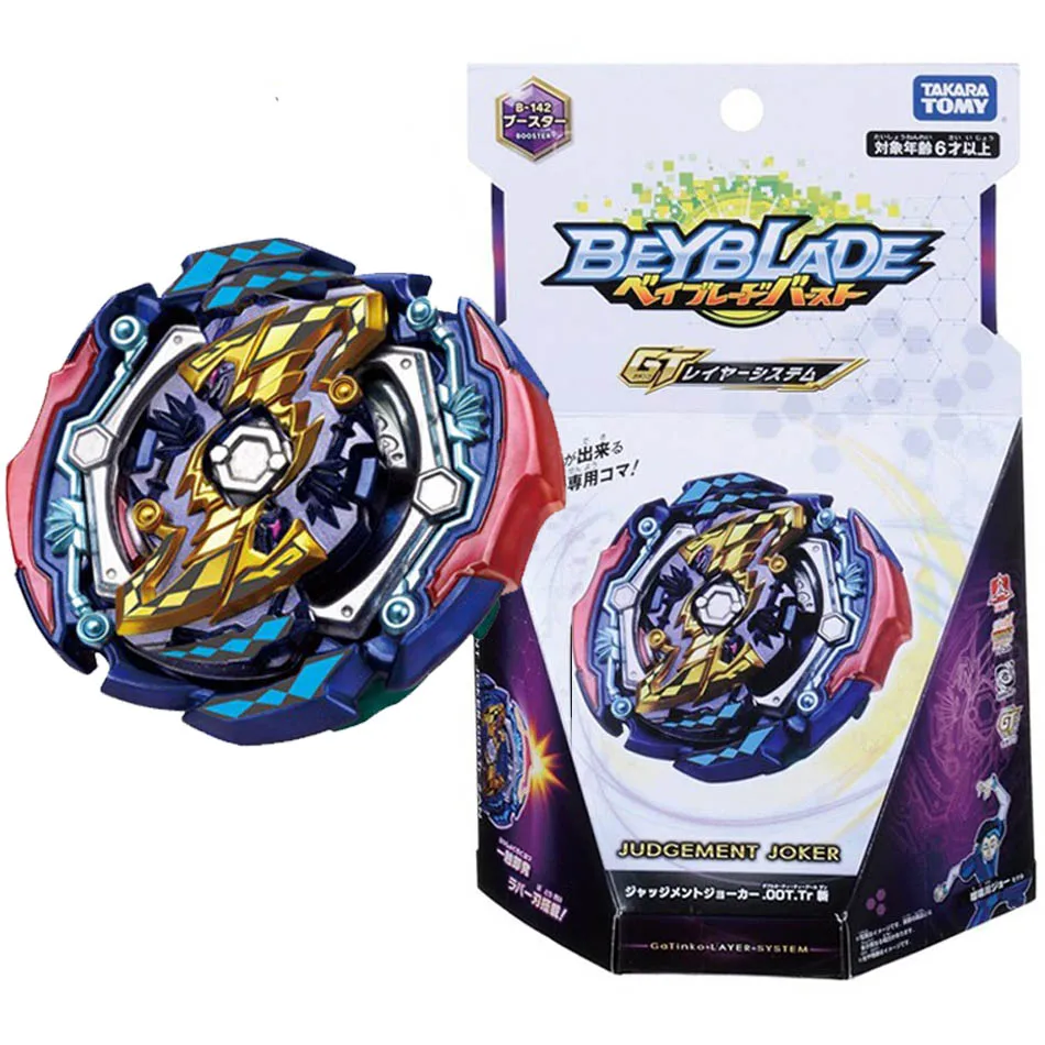 Takara Tomy Beyblade Burst GT B-142 Booster Judgement Joker .00T.Tr