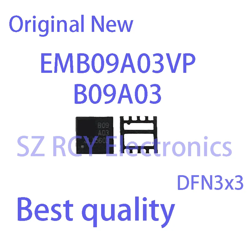 (5-10 PCS)NEW EMB09A03VP B09A03 DFN3x3 MOSFET IC Chip electronic