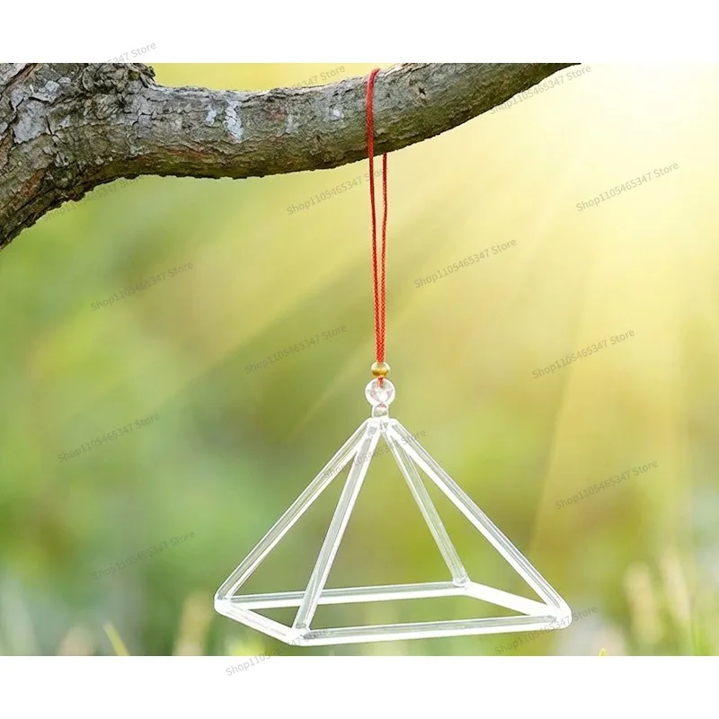 For High Quality Quartz Crystal Musical Instrument Pyramid Design Suitable for Meditation Yoga