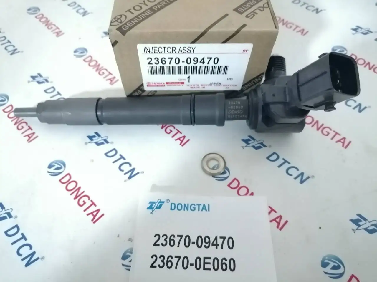 D ENSO Common Rail Injector 23670-09470 23670-0E060 For To Yota 1GD