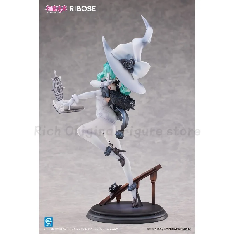 【사전 판매】오리지널 RIBOSE RISE UP 하츠네 미쿠 판타지아 마녀 애니메이션 1/6 애니메이션 피규어 모델 장난감 장식품