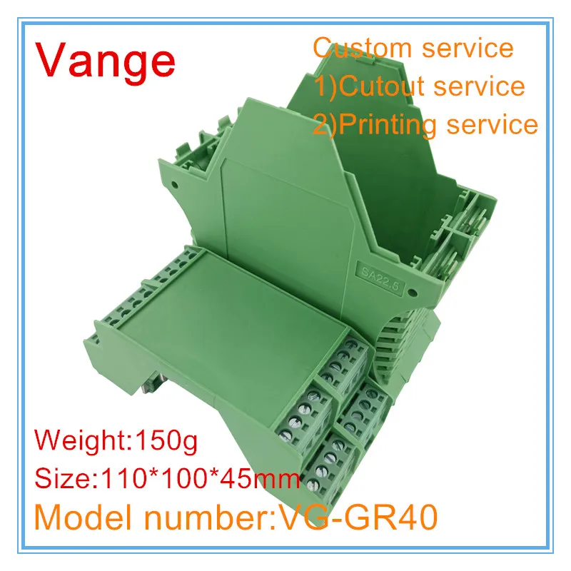 Vange signal isolator instrument case 110*100*45mm UL94-V0 Nylon plastic junction box