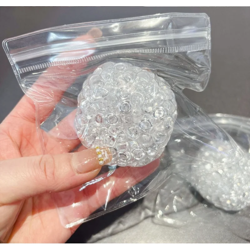 Squishy Balls Hand Made Ball Noisy Balls Glass Ice Beads Stress Relief Toy Super Soft Sensory Hand Relaxation Party Gift Squeeze