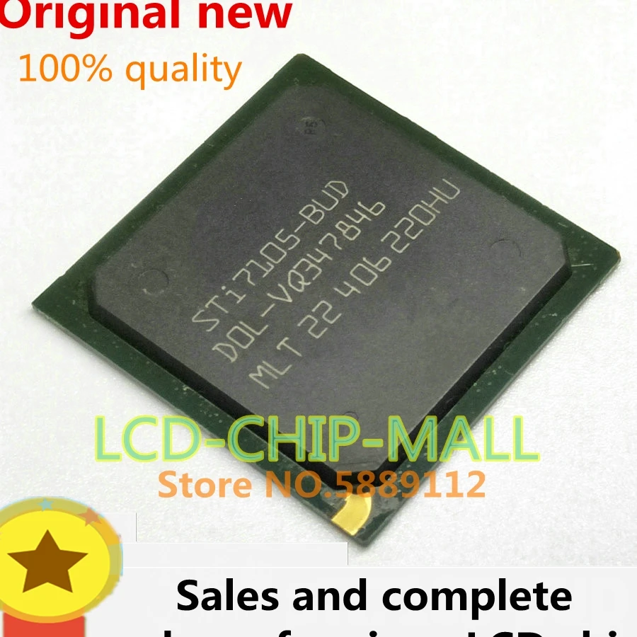 1 Pcs SEMS31 BCM50282C1KFBG-P21 STI7105-BUD SENK15-AB SENK15-AS Bga