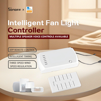 SONOFF iFan04: Wi-Fi Ceiling Fan And Light Controller