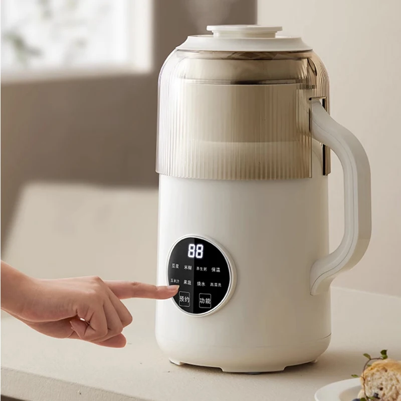 1.5L خلاط متعدد الوظائف خلاط متعدد الوظائف عازل للصوت غرفة صانع حليب الصويا منزل صغير صانع حليب الصويا صامت لا تصفية