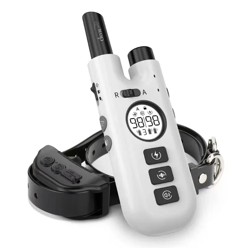 

Rechargeable Waterproof Automatic Anti-Bark Dog Training Collar Remote Shock Vibration Buzzer Training Aid for Dogs