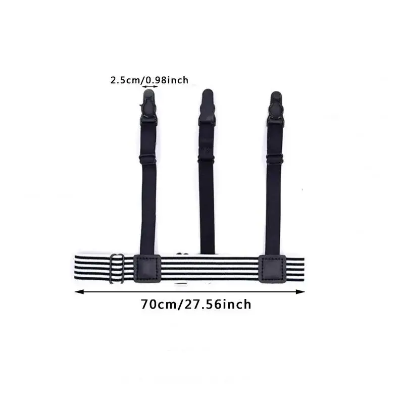 ใหม่ Suspenders Suspensorio Braces เสื้อ Anti-Skid คลิปต้นขาแหวนเข็มขัดเสื้อผ้าอุปกรณ์เสริม