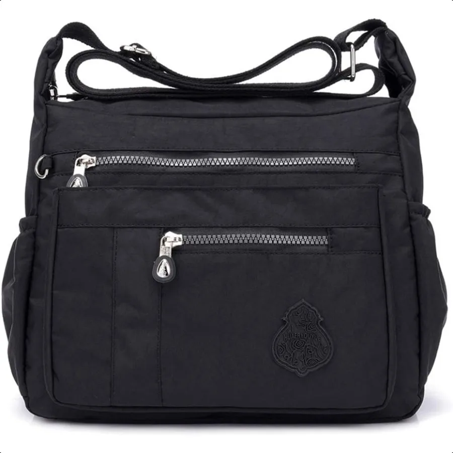 

Crossbody Bag for Women Nylon Waterproof Shoulder Purse Menger Bag Lightweight Pocketbooks