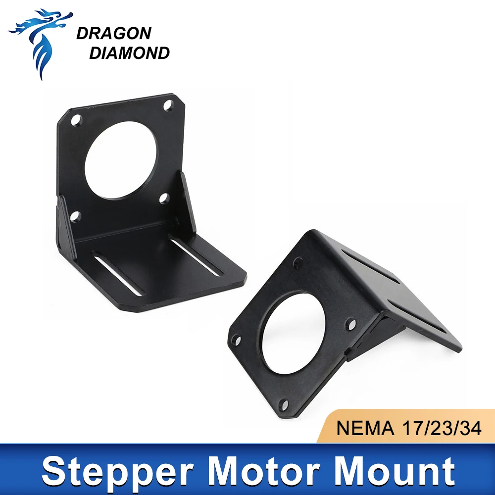 Stepper Motor Mount Base Nema 17 23 34 Motor Steel Fixed Seat Fastener mounting Bracket Support for DIY Accessories