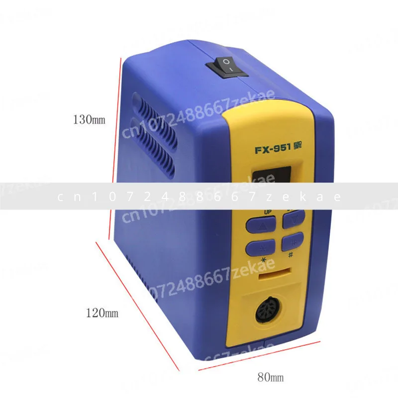

Temperature Soldering Station With 75W Soldering Iron Set FX-951 Lead-Free Digital Display Constant