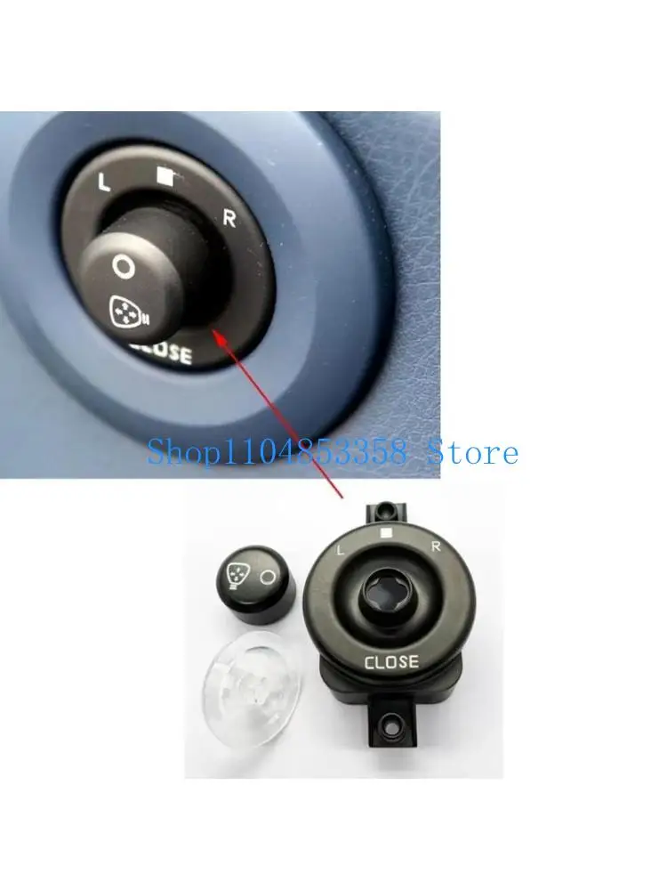 652F 190934 Car Adjustable Mirror Control Switches 120 Degree View Memory Function Enhancing Durability for M139 M145