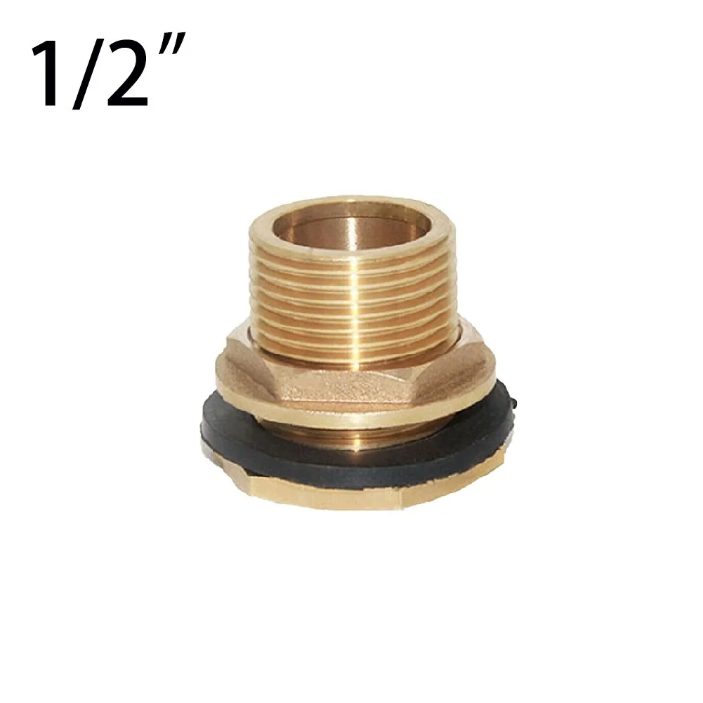 Water Butt Water Tank Tap Buckets Connector Brass Bib Tap Click-lock Fitting Inner And Outer Thread Drain Interface Hardware