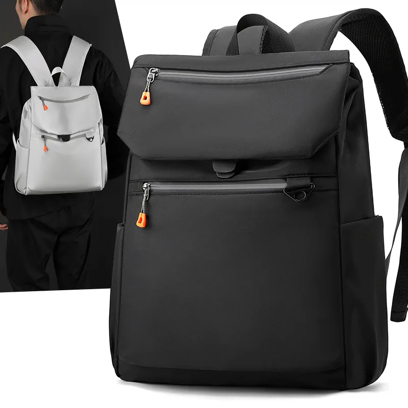 

New business travel bag business leisure trend backpack men's computer backpack large capacity tarp school bag