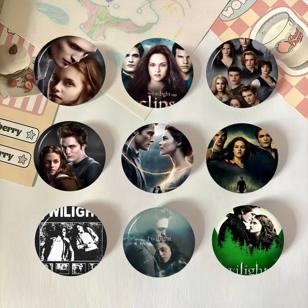 

Classic Movie Twilight 32/44/58MM Customizable Button Pins Cute Funny Creative Badge Jewelry Decor Gifts For Friends
