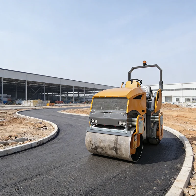 

Customized Handheld Mini Road Roller 600kg Vibratory Compactor Light Weight Road Construction Machine For Narrow Space