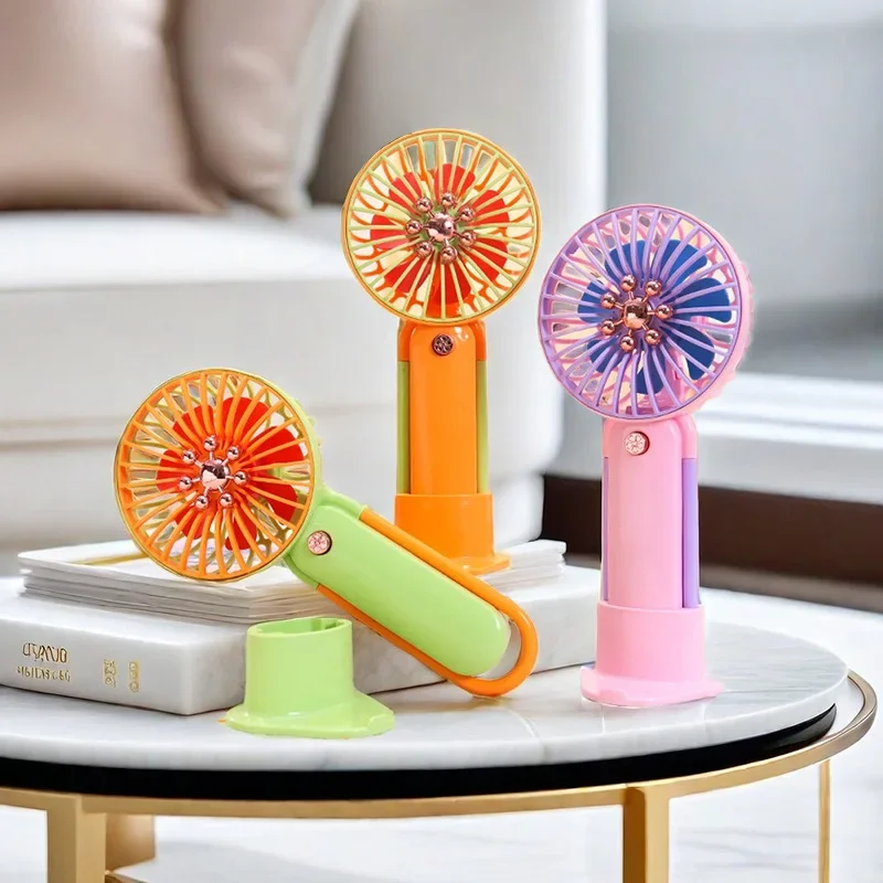 

Портативные портативные вентиляторы с зарядкой через USB, настольный мини-вентилятор, рыбак, студент, летние уличные вентиляторы для рыбалки, скалолазания, небольшой держатель для телефона