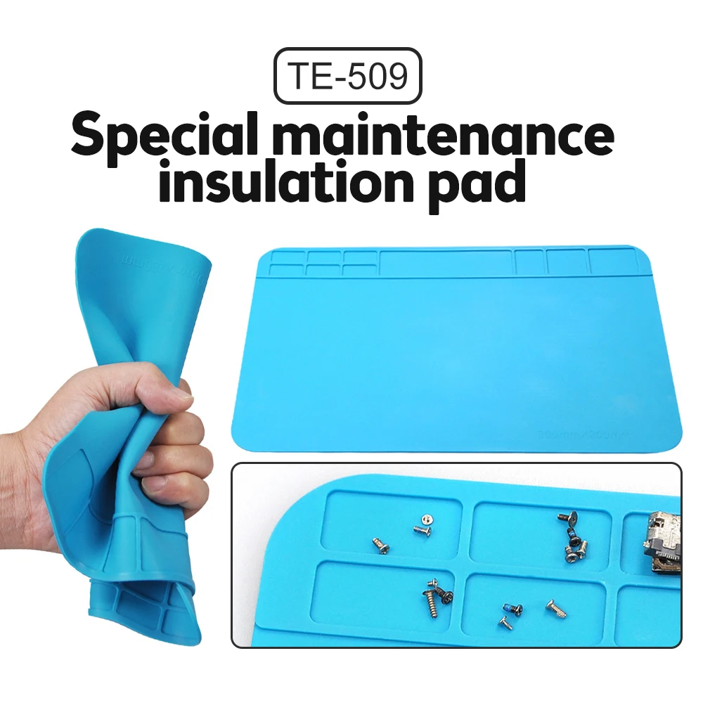 Handy Reparatur Silikon Pad Isolier pad Hoch temperatur beständige Werkbank Schweiß pad Silikon Pad Digital Reparatur Pad