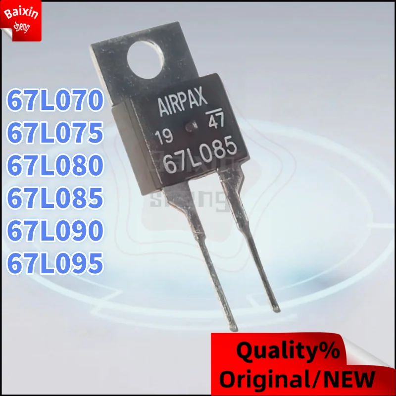 

10PCS 67L Temperature Control Switch Series 67L070 67L075 67L080 67L085 67L090 67L095 Temperature switch thermostat TO-220