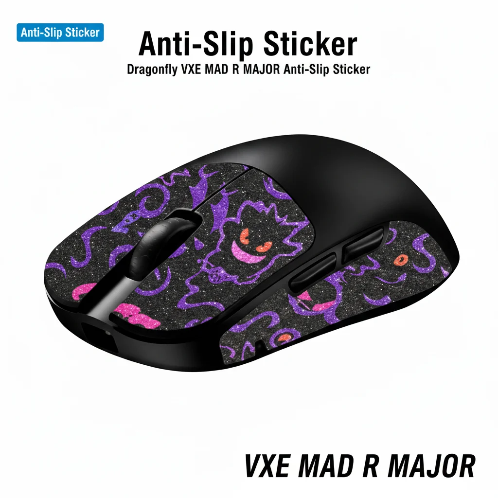 Neues Gaming-Maus-Griffband, handgefertigter Aufkleber, rutschfester, schweißabsorbierender, vorgeschnittener Aufkleber für kabelloses Mauszubehör – Detail 3