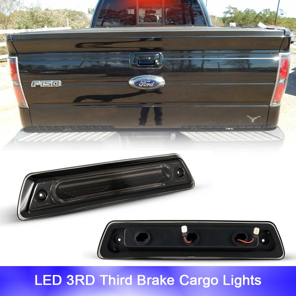 

High Mount LED 3rd Third Brake Light Cargo Bed Trunk Lamps For Ford F-150 XL 2009-2014 OEM#AL3Z-13A613-E Auto Accessories