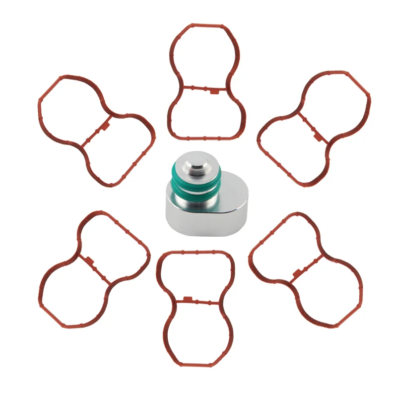 Bouchon à rabat tourbillonnant avec joints pour moteurs Diesel BMW N57