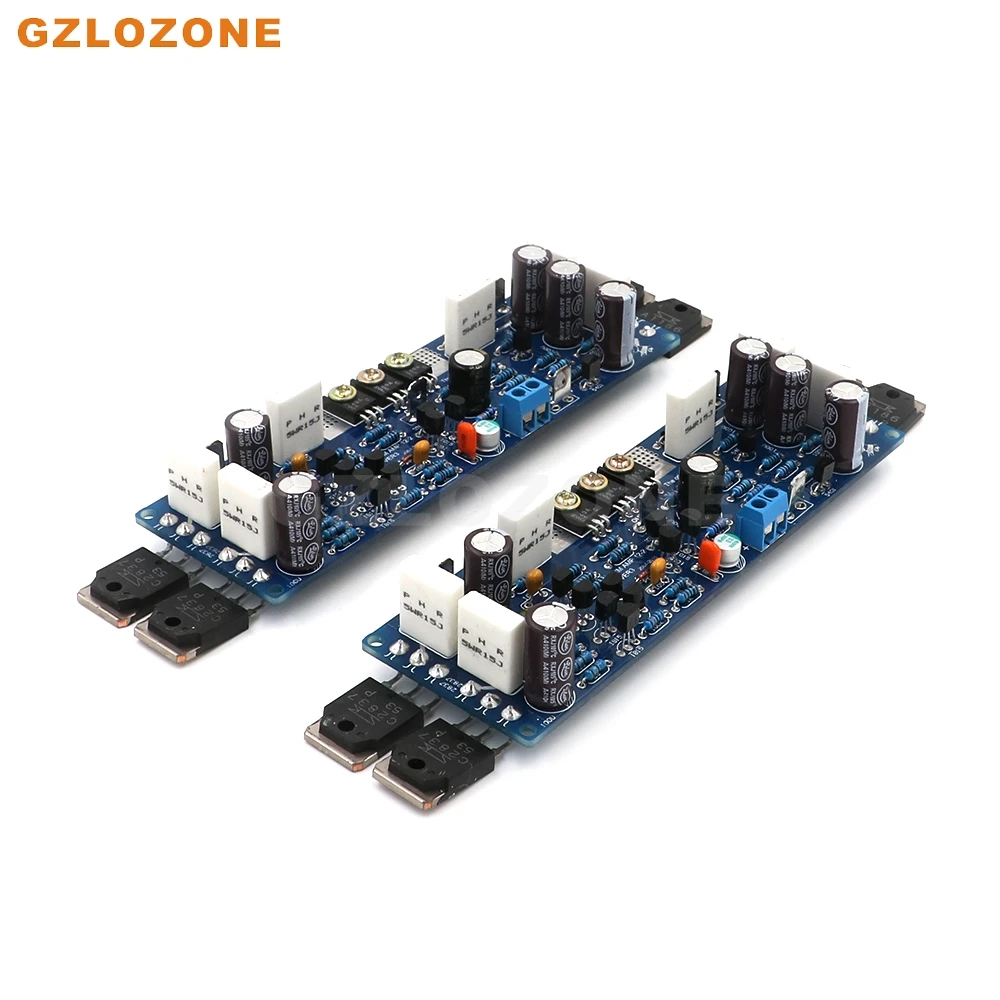 Stereo L12-2 Audio Two Channel Power Amplifier Kit / Amplifier board Ultra-low Distortion Classic AMP DIY Kit Finished Board