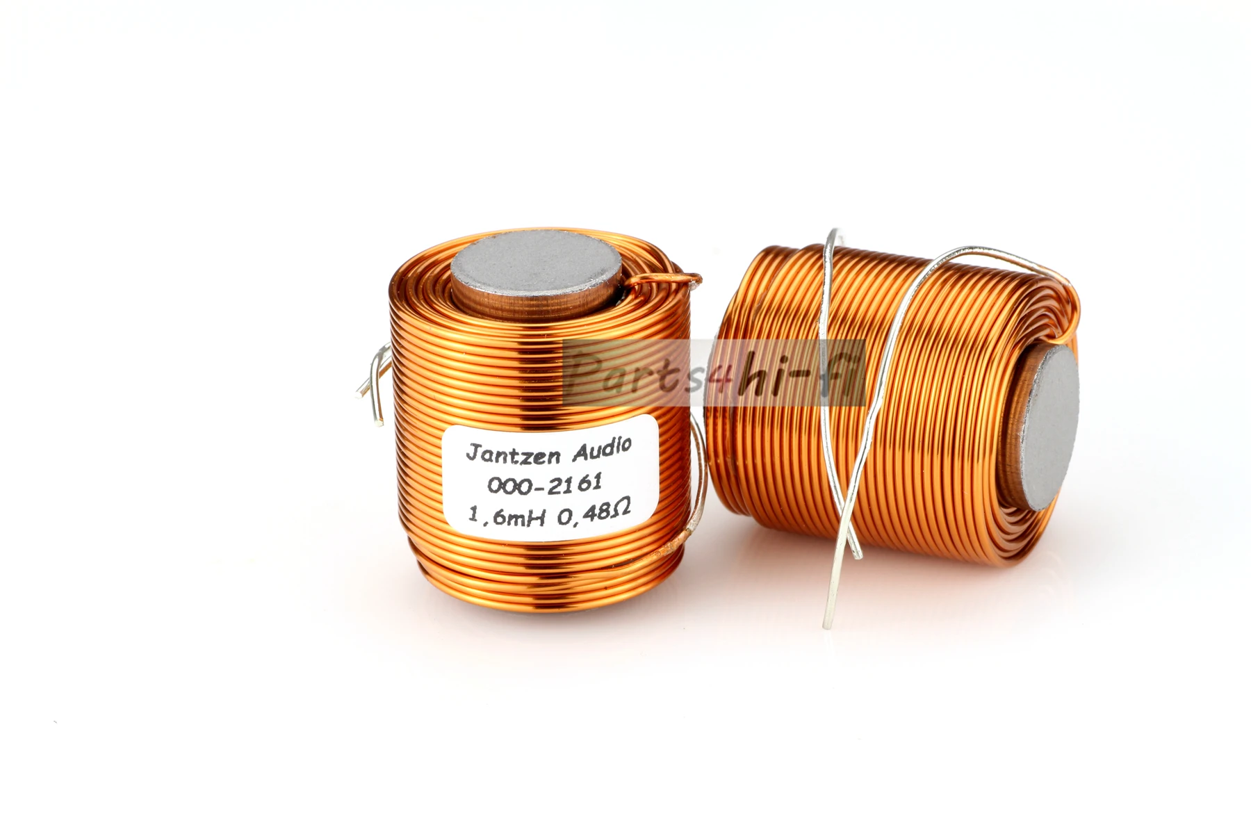 2pcs/lot Denmark Jantzen Audio 4N oxygen-free copper 0.8mm wire diameter iron core crossover inductance coil free shipping