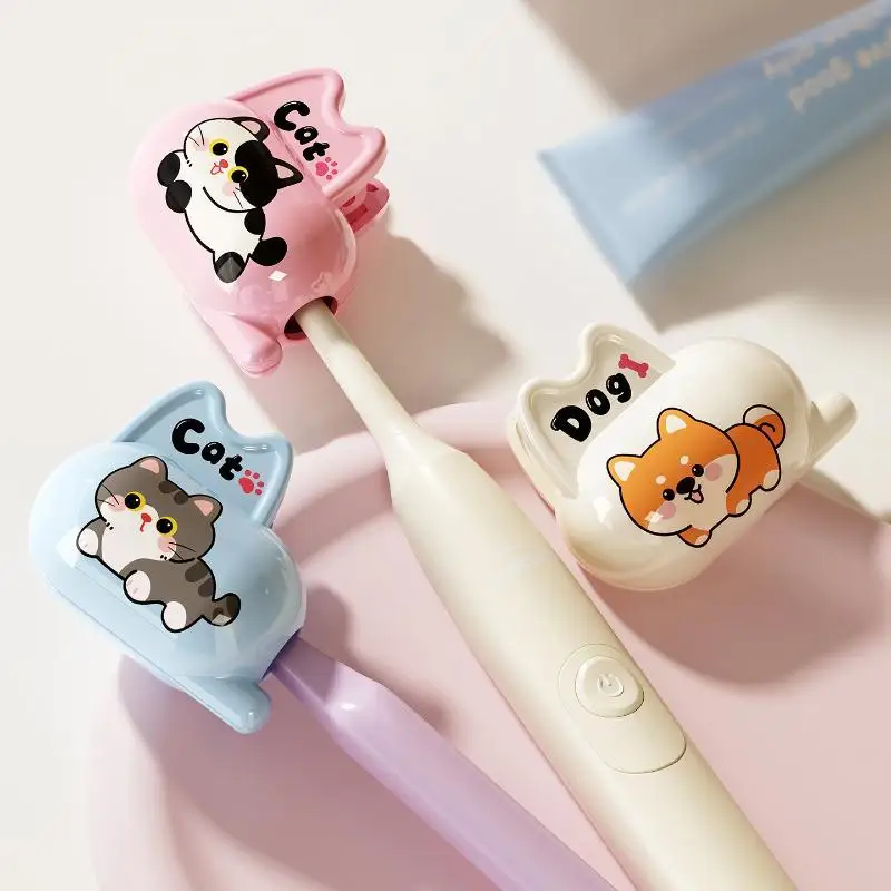 Travel Toothbrush Head Covers Toothbrush Protector Cap Brush Pod Case Protective Portable Plastic Clip For Household Travel
