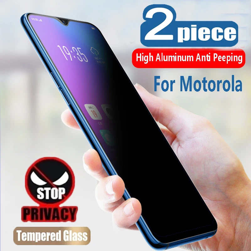 

Privacy Tempered Glass for Motorola E20 G50 G30 G20 G8 E7 Plus G Pure G9 Play G10 Power Lite 2021 Anti-spy Screen Protector Film