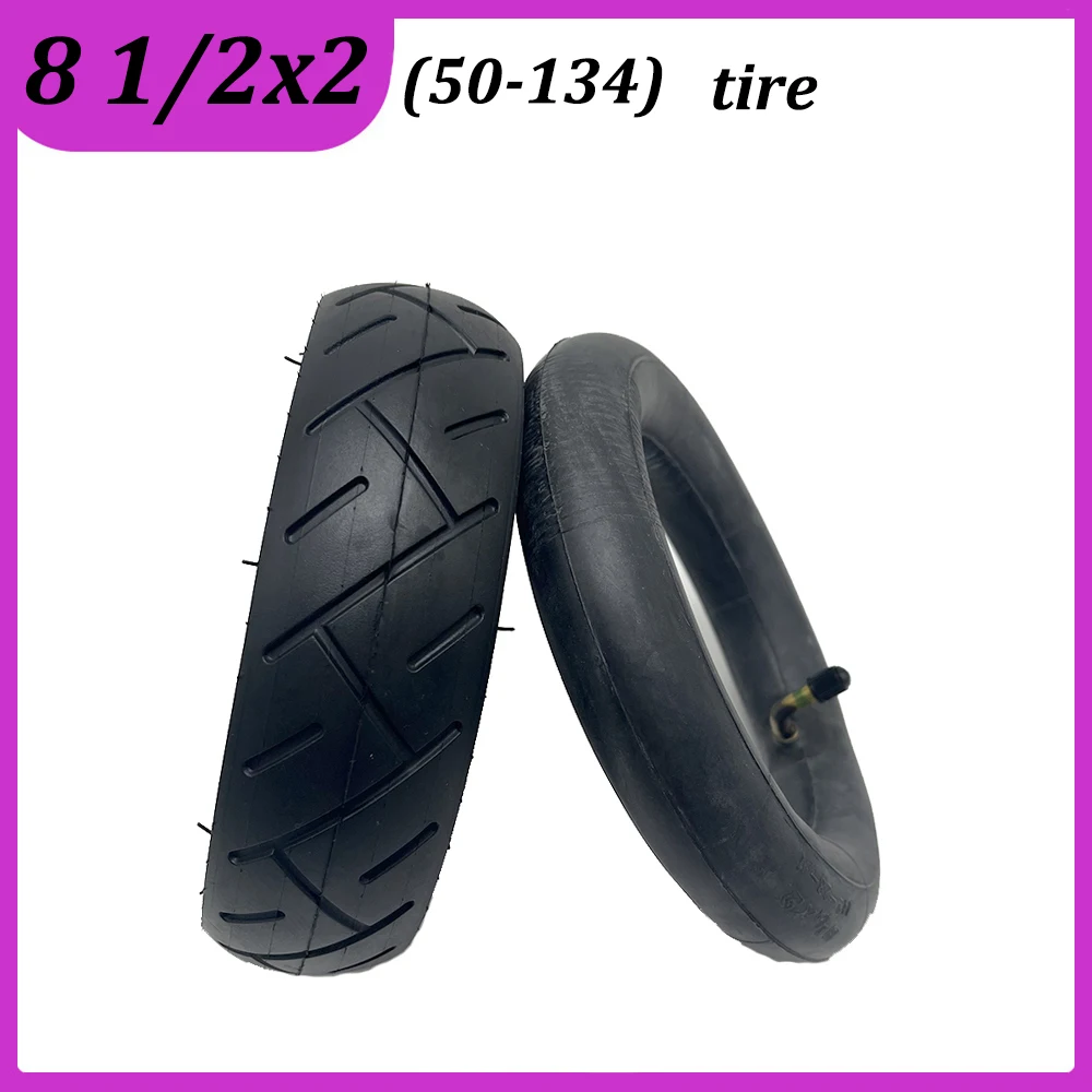 8 1/2x2(50-134) Tire for Electric Scooter Baby Carriage 8.5 Inch 8.5X2 Inner Outer Tube Pneumatic Tyre