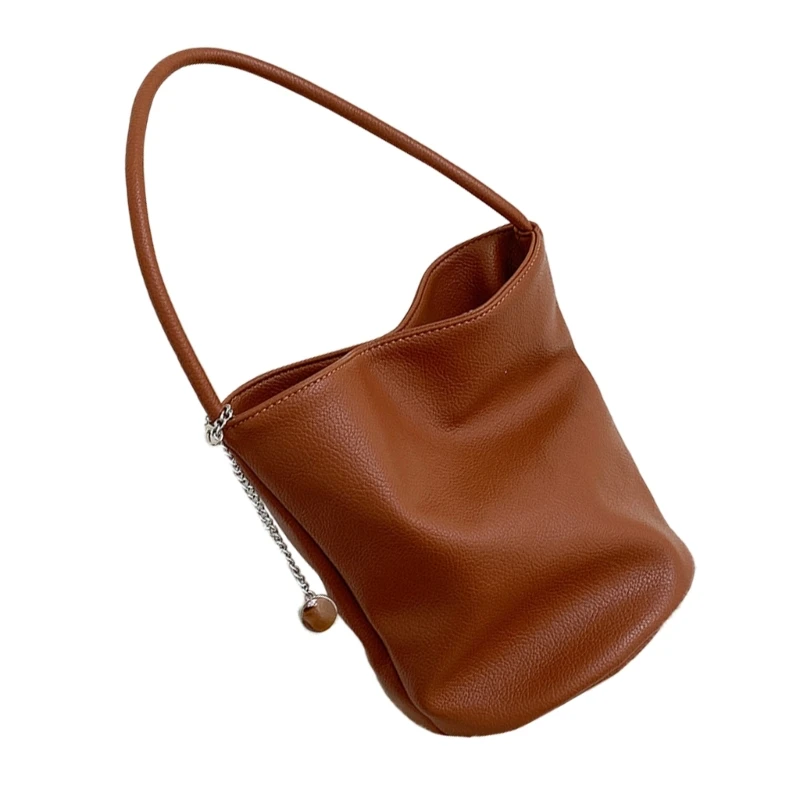 Women Bucket Bag Shoulder Bag Korean Styles Armpit Bag Large Capacity Handbag Drop shipping