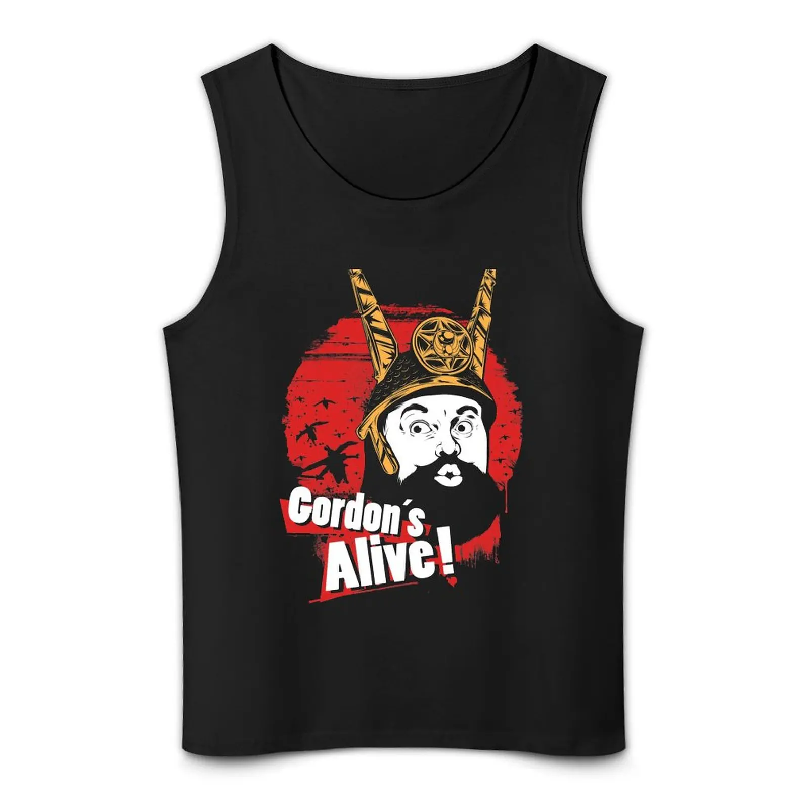 Gordon's Alive! Tank Top rompi untuk pria gym