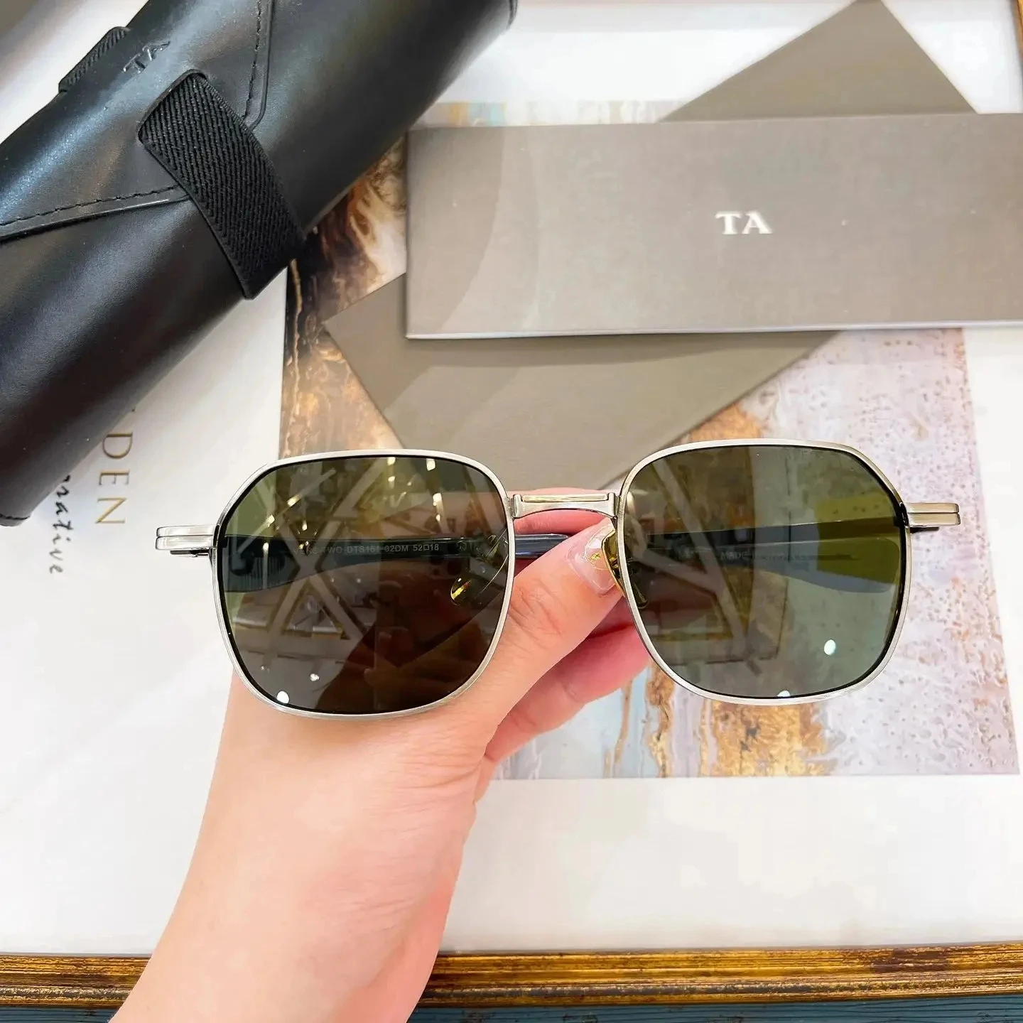 

Original Factory For DIYTA DT DTS151 With Brand Box Luxury Designer Trendy Casual Business UV400 Polarized Men Women Sunglasses