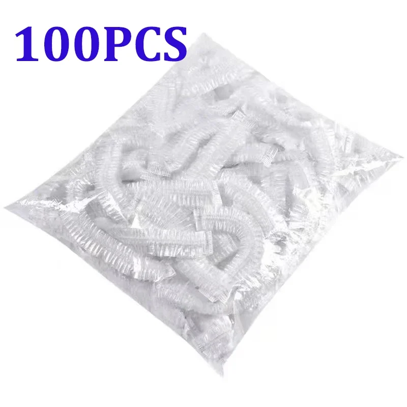 20/300pc Disposable Food Cover Plastic Wrap Elastic Food Lids Dish Cover Fruit Kitchen Bowl Cups Storage Fresh Keeping Saver Bag