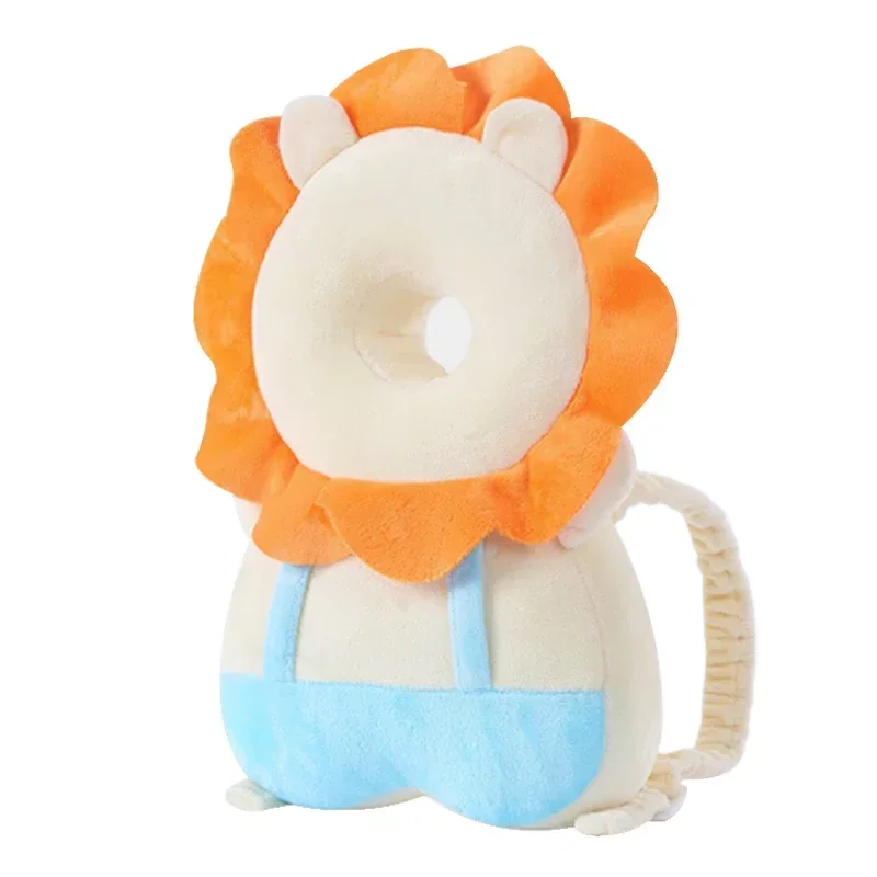 1-3T Toddler Baby Pillow Head Protector Safety Pad Cushion Back Prevent Injured Baby Eleplant Lion Cartoon Security Pillows