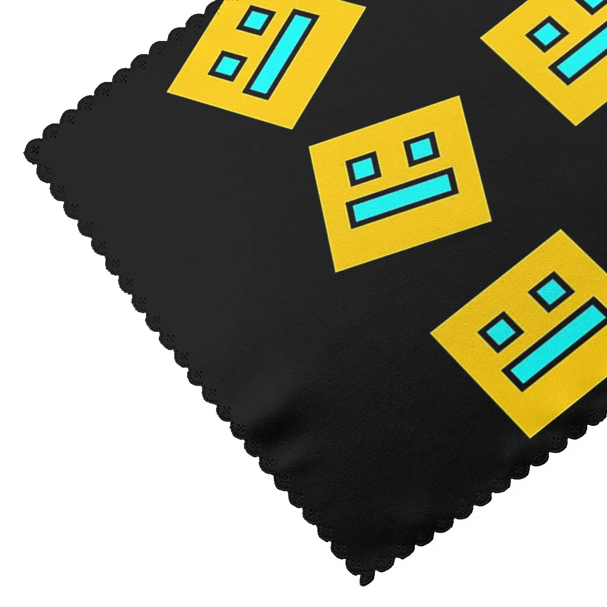 Geometry Cube Gaming Dash Placemat Heat Resistant Plate Mat for Dining Table Bowl Coaster Home Decor Absorbent Mats
