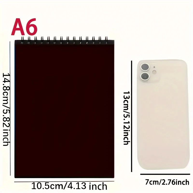 10 قطعة 30 صفحة لوحة رسم عالية الجودة مستطيلة كتاب رسم 16 مفتوحة بدوره المتابعة لفائف كتاب A6 كتاب صور طالب بسيط