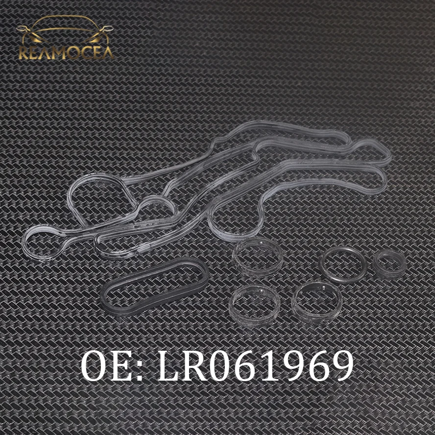 Guarnizione guarnizione radiatore olio motore Reamocea per Land Rover Range Rover Velar Sport Discovery 4 LR4 OEM LR 040738 /LR 013149 /LR 124259