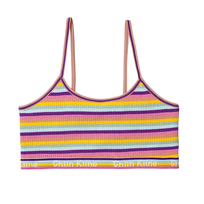Seamless Underwear No Chest Pads No Steel Rings Sweet And Cute Girl Bras Pure Cotton Underwear