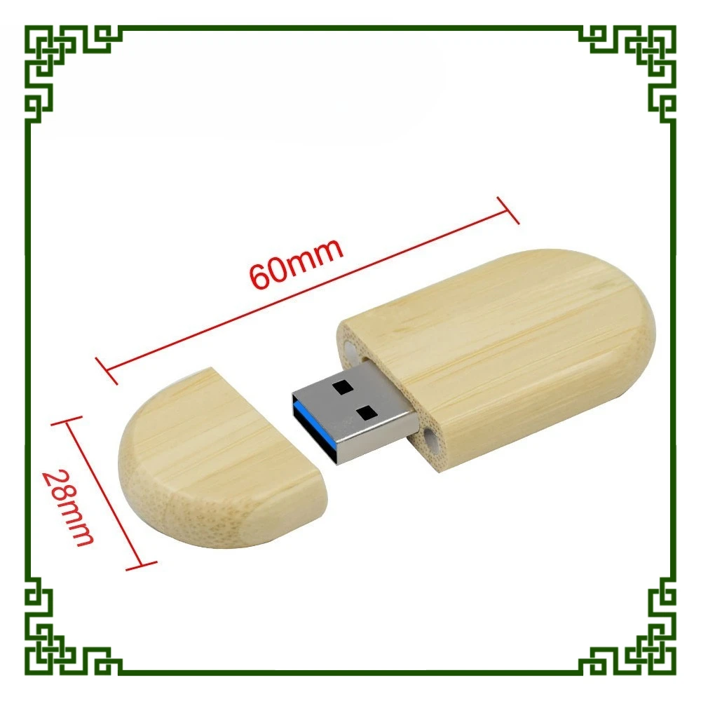 50 قطعة/الوحدة عالية السرعة محرك فلاش USB 3.0 خشبية الخيزران بندريف 4GB 16GB 32GB 64GB 128GB القلم محرك الزفاف هدية شعار مجاني