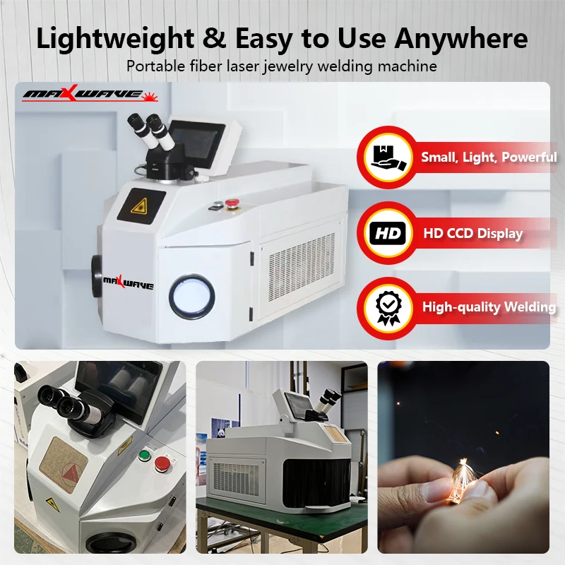 YAG Laser Spot Welder Desktop Fiber Laser Welding Machine for Jewelry Gold Silver Alloy Precision Welding Dental Frame Repair