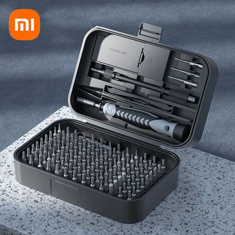 Xiaomi-precision Screwdriver Grupo Cr-v Screwdrivers Kit 117 Magnetic Screw Bits Ferramenta de Combinação para Laptop Hand Tool 130 em 45 em 1