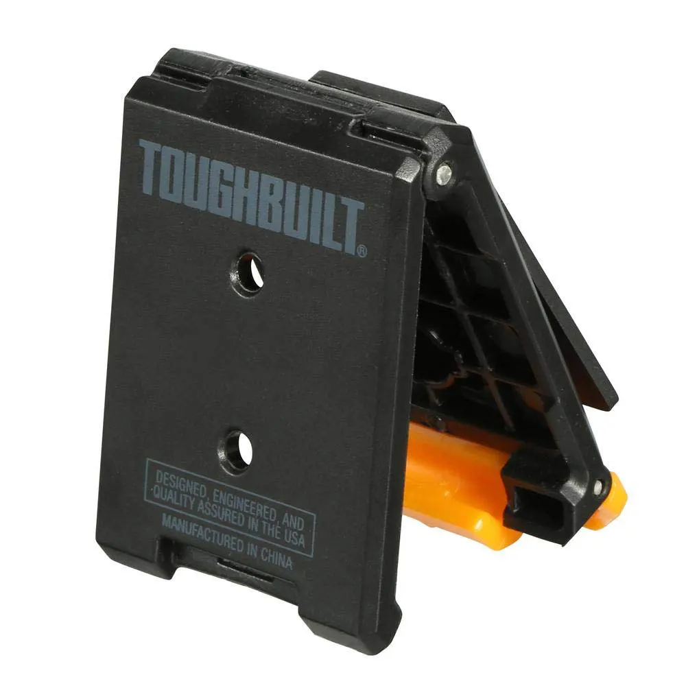 TOUGHBUILT TB-CT-150 ClipTech Hubs 3-Pack Heavy Duty Quick-Clip for All ClipTech Pouches Tool Belt Tradesman